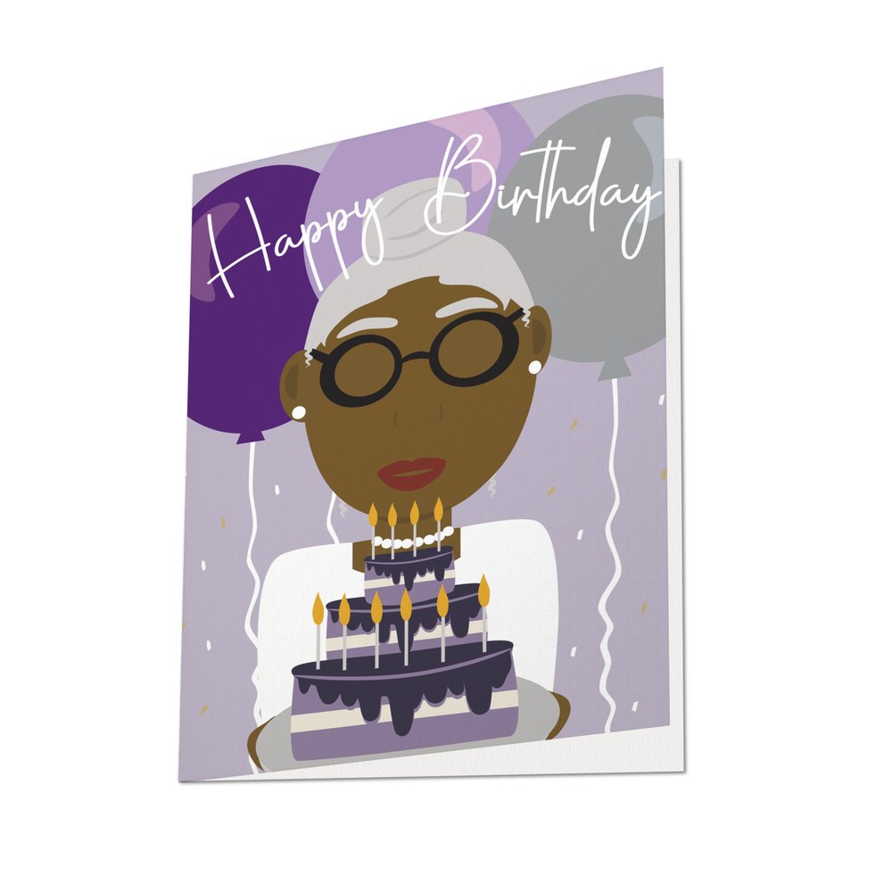 Sweet Black Grandma Birthday