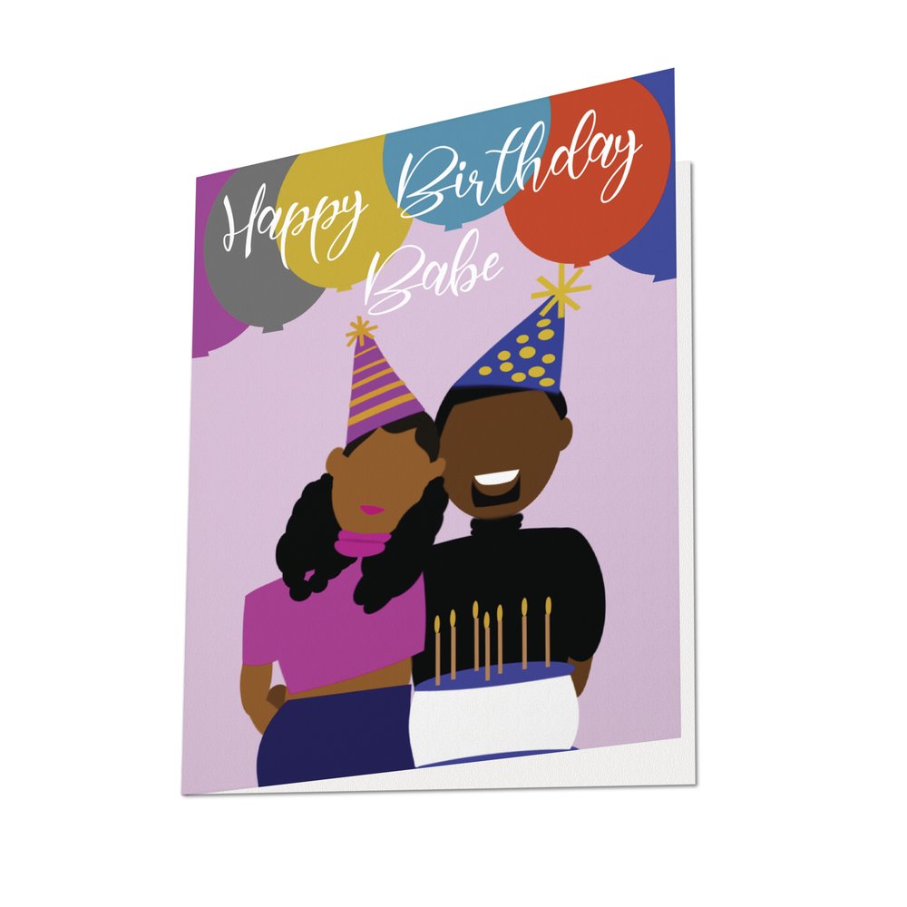 Happy Birthday Babe - Black Love